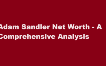 adam sandler net worth