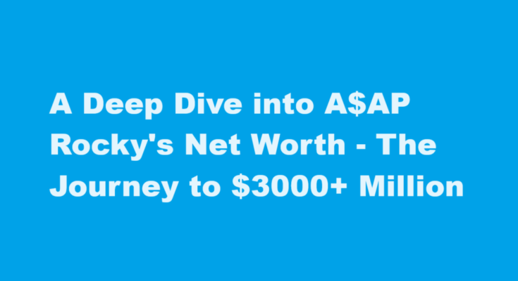 asap rocky net worth