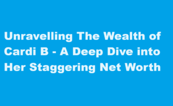 cardi b net worth