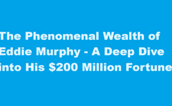 eddie murphy net worth