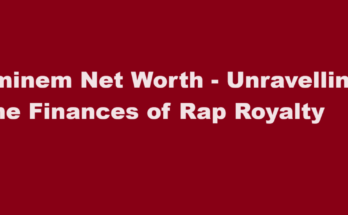 eminem net worth