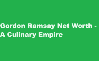 gordon ramsay net worth