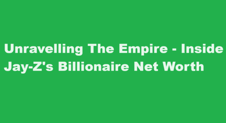 jay z net worth
