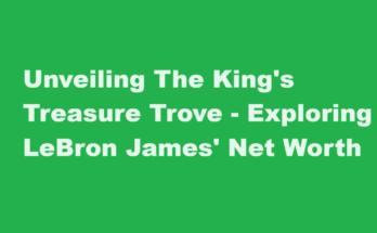 lebron james net worth