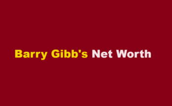 barry gibb net worth