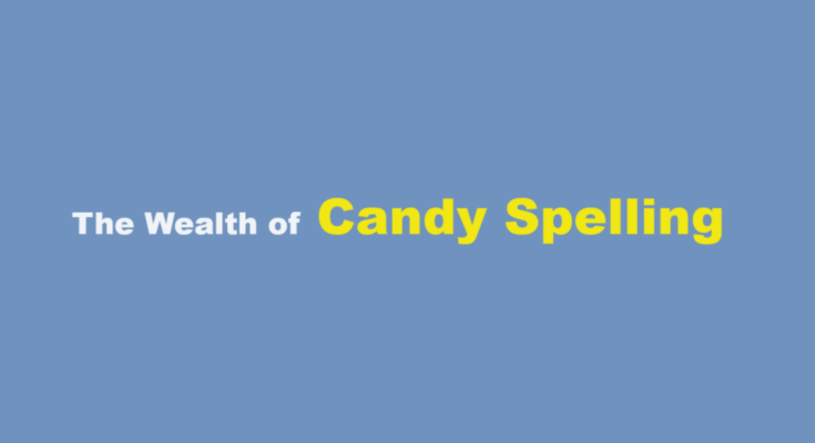 candy spelling net worth