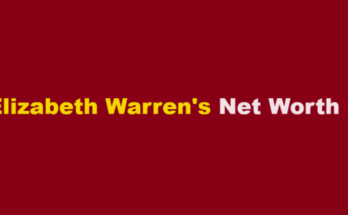 elizabeth warren net worth