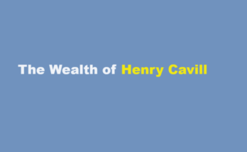 henry cavill net worth