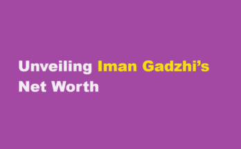 iman gadzhi net worth