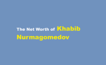 khabib nurmagomedov net worth