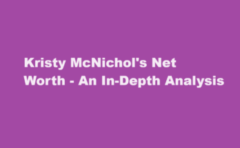 kristy mcnichol net worth