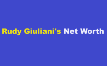 rudy giuliani net worth
