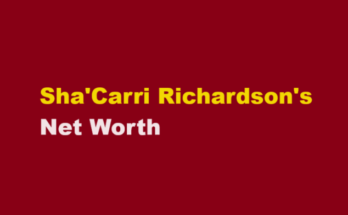 sha'carri richardson net worth