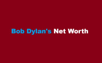 bob dylan net worth