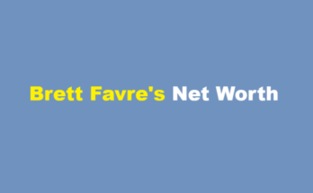 brett favre net worth