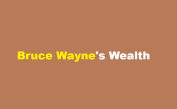 bruce wayne net worth