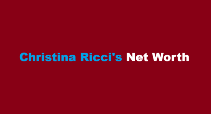 christina ricci net worth