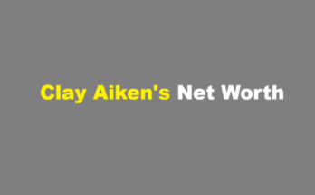 clay aiken net worth