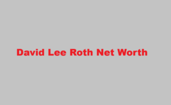 david lee roth net worth