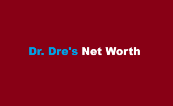 dr dre net worth