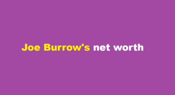 joe burrow net worth