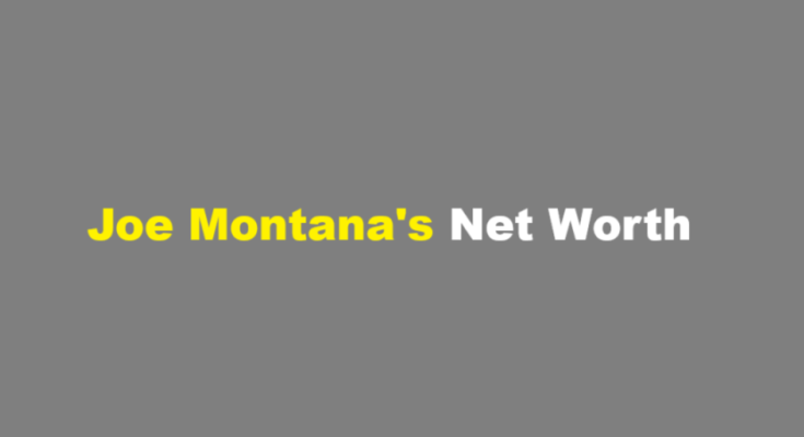 joe montana net worth