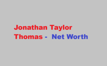 jonathan taylor thomas net worth