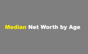 median net worth by age