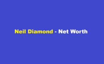 neil diamond net worth