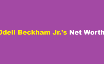 odell beckham jr net worth