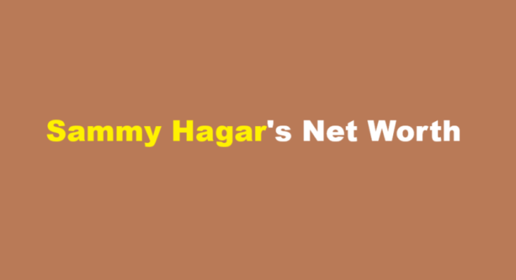 sammy hagar net worth