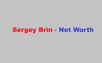 sergey brin net worth