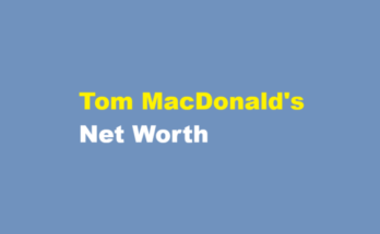 tom macdonald net worth