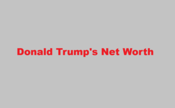 what is donald trump's net worth