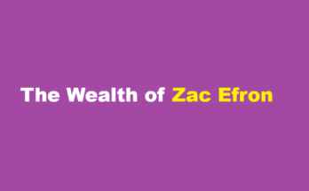zac efron net worth